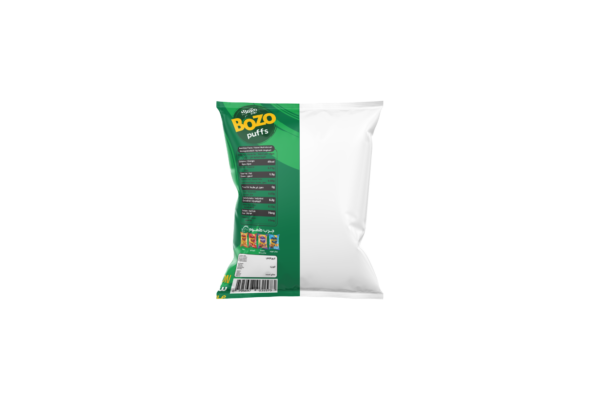 Bozo Puffs Sour Cream & Onion – Knusprig, geschmackvoll und unwiderstehlich! 15 Packungen pro Karton - Image 4