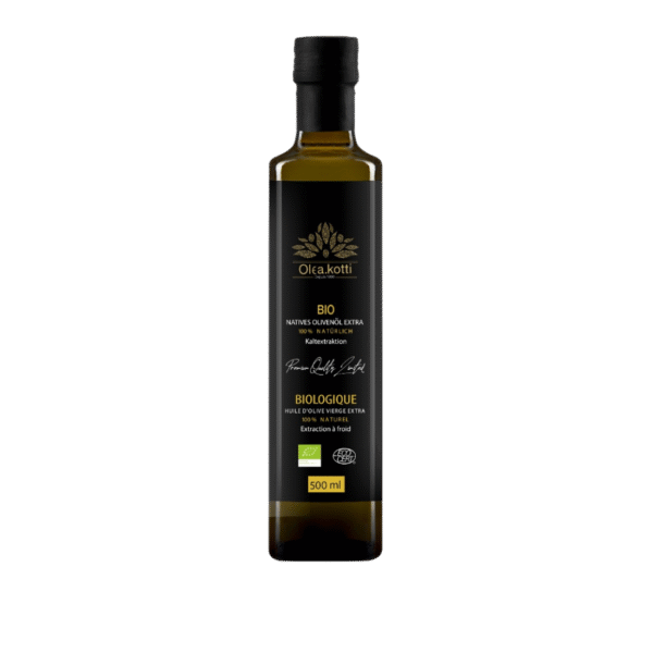 0.5 Liter Flasche – Olea Kotti Organic Extra Virgin Olive Oil