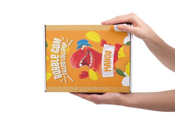 Mojo Lutscher mit Kaugummifüllung – Mangogeschmack 🥭🍭 - Image 2