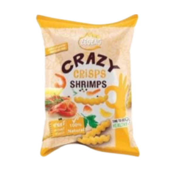 CRAZY Crisps Shrimps 🦐 – Knuspriger Snack mit herzhaftem Meeresaroma